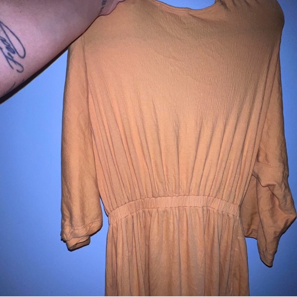 FREE PEOPLE beach yellow/orange maxi dress - Picture 4 of 4